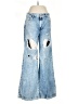 Assorted Brands 100% Cotton Graphic Blue Jeans Size 29 waist - photo 1