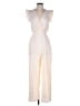 Sim & Sam Solid Ivory Jumpsuit Size S - photo 1