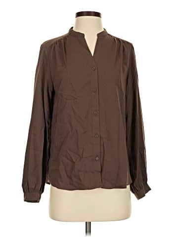 Uniqlo Long Sleeve Blouse (view 1)