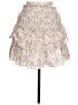 Intermix 100% Cotton Paisley Ivory Casual Skirt Size M - photo 1