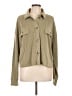 BKE Tan Long Sleeve Blouse Size L - photo 1