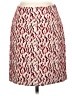 J. McLaughlin Tweed Multi Color Red Casual Skirt Size 0 - photo 1