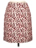 J. McLaughlin Tweed Multi Color Red Casual Skirt Size 0 - photo 2