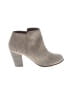 Old Navy Gray Tan Ankle Boots Size 8 - photo 1