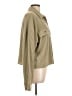 BKE Tan Long Sleeve Blouse Size L - photo 4