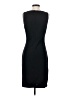 St. John Stripes Black Cocktail Dress Size 4 - photo 2