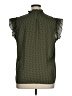 Tamara H. 100% Polyester Green Sleeveless Blouse Size XL - photo 2