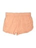 Roxy 100% Viscose Polka Dots Orange Shorts Size M - photo 2