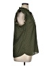 Tamara H. 100% Polyester Green Sleeveless Blouse Size XL - photo 4