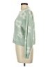 Shein 100% Acrylic Floral Green Pullover Sweater Size L - photo 5