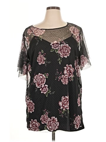 H.I.P. Happening in the Present Short Sleeve Blouse (view 1)