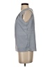 Shein 100% Polyester Gray Sleeveless Blouse Size 4 - photo 5