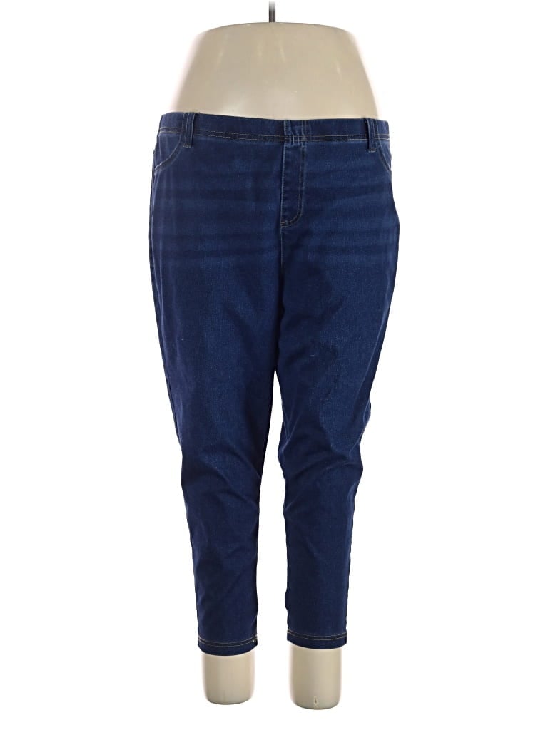 Pre-owned Serra Jeggings In Blue