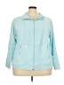 T by Talbots Blue Track Jacket Size 3X - photo 1
