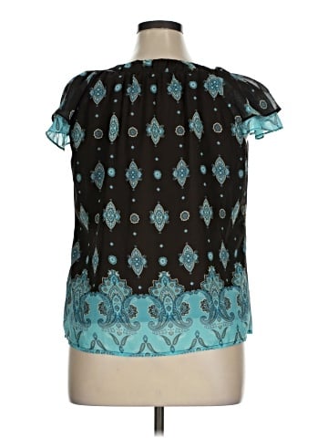 Apt. 9 Short Sleeve Blouse (view 2)