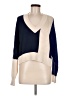 525 America Color Block Blue Pullover Sweater Size M - photo 1
