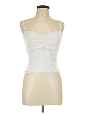 Pink Rose Sleeveless Top (view 1)
