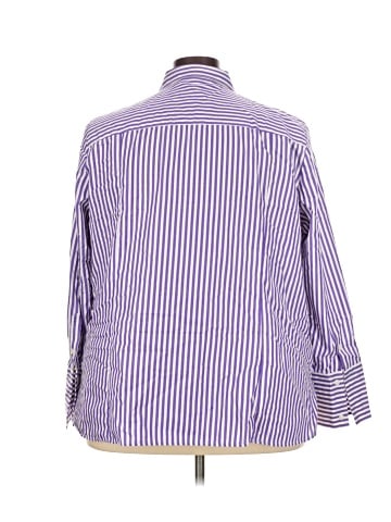 Lane Bryant 3/4 Sleeve Button-Down Shirt (view 2)