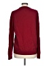 Express Design Studio 100% Merino Argyle Burgundy Wool Sweater Size L - photo 2