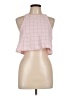 American Apparel Pink Sleeveless Blouse Size L - photo 1