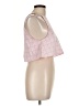 American Apparel Pink Sleeveless Blouse Size L - photo 4