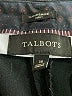 Talbots Solid Blue Black Casual Pants Size 16 - photo 4