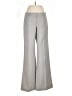 Theory Chevron-herringbone Gray Wool Pants Size 6 - photo 1