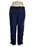 Talbots Solid Blue Track Pants Size 16 - photo 1