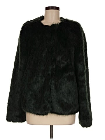 Bershka Faux Fur Jacket (view 1)