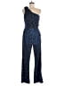 Spiegel Paisley Blue Jumpsuit Size 8 - photo 1