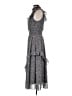 Lulus 100% Polyester Paisley Gray Cocktail Dress Size M - photo 5
