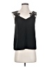 Shein 100% Polyester Black Sleeveless Blouse Size 4 - photo 1