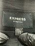 Express 100% Acetate Black Coat Size 7 - 8 - photo 6
