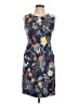 Lands' End Print Blue Cocktail Dress Size 10 - photo 1