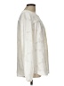 Ann Taylor LOFT 100% Polyester Ivory Long Sleeve Blouse Size L - photo 4