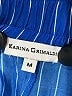 Karina Grimaldi Stripes Blue Casual Pants Size M - photo 6