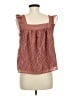 Shein 100% Polyester Brown Sleeveless Blouse Size M - photo 2