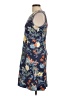 Lands' End Print Blue Cocktail Dress Size 10 - photo 5