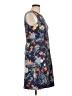 Lands' End Print Blue Cocktail Dress Size 10 - photo 4