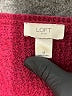 Ann Taylor LOFT Outlet Burgundy Pullover Sweater Size M - photo 7