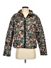 Time and Tru 100% Polyester Floral Blue Jacket Size S - photo 1