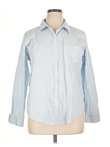 L.L.Bean Long Sleeve Button-Down Shirt (view 1)