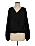 Mustard Seed Black Long Sleeve Blouse Size S - photo 1