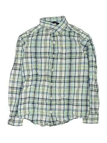 Janie and Jack Long Sleeve Button-Down Shirt (view 1)