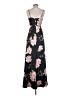 Lulus 100% Polyester Floral Black Cocktail Dress Size S - photo 2