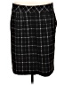 Architect Plaid Black Formal Skirt Size L - photo 2