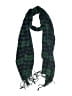 Unbranded Plaid Green Scarf One size - photo 1