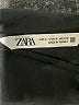 Zara Solid Black Cocktail Dress Size M - photo 7