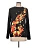 Unbranded Floral Black Long Sleeve T-Shirt Size L - photo 1