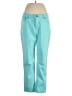 Boden Color Block Teal Jeans Size 14 - photo 1